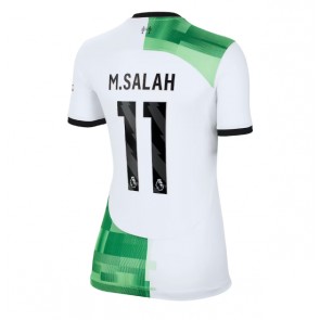 Lacne Ženy Futbalové dres Liverpool Mohamed Salah #11 2023-24 Krátky Rukáv - Preč